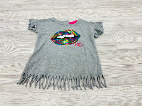 Betsey Johnson Sequence Short Sleeve Shirt