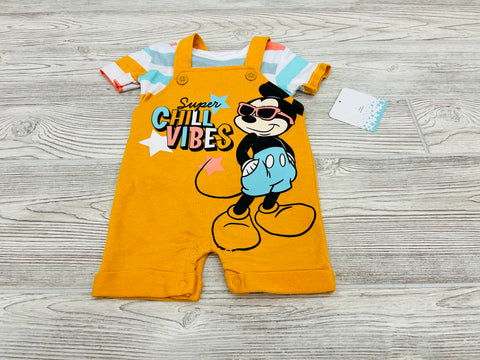 Disney Baby Mickey Mouse “Super Chill Vibes” Outfit