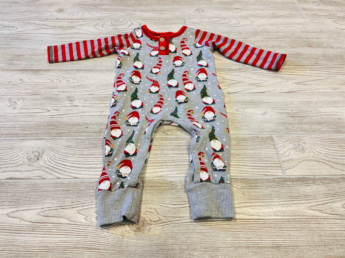 MudPie Gnome Print Romper
