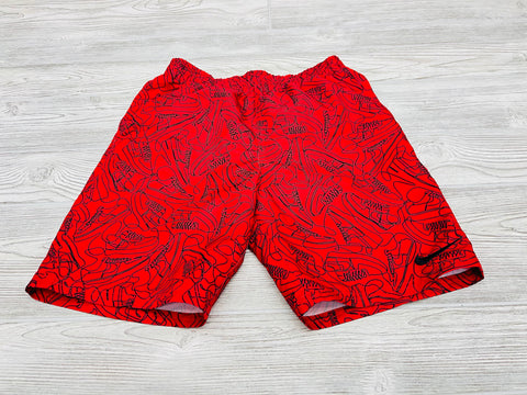 Nike Sneaker Print Swim Trunks