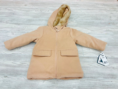 OshKosh Faux Fur Zip Up Winter Coat