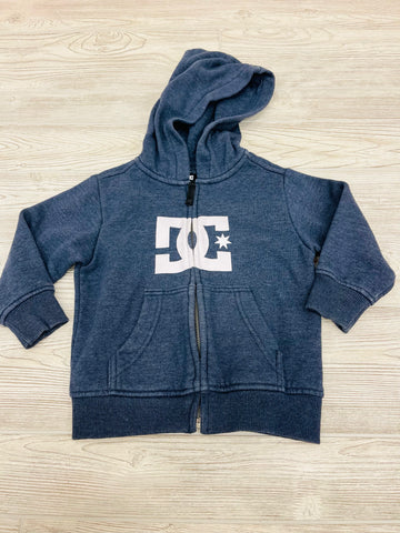 DC Zip Up Hooded Sweatshirt