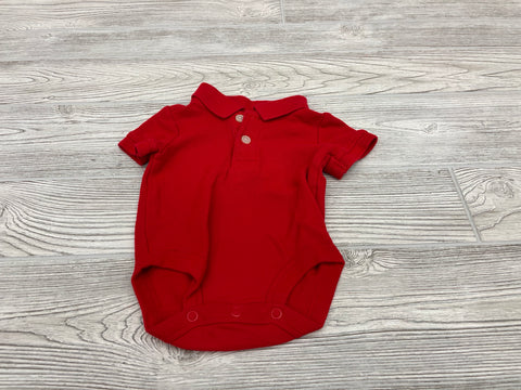 OshKosh Polo Short Sleeve Onesie