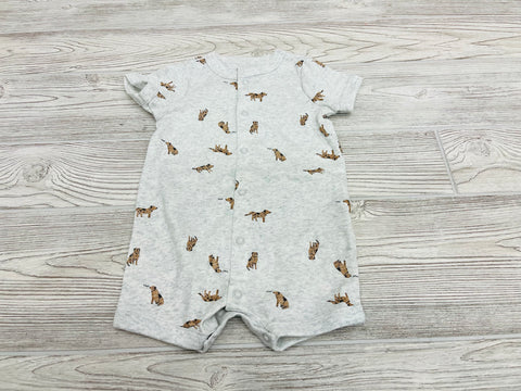 Carter’s Dog Print Button Down Romper