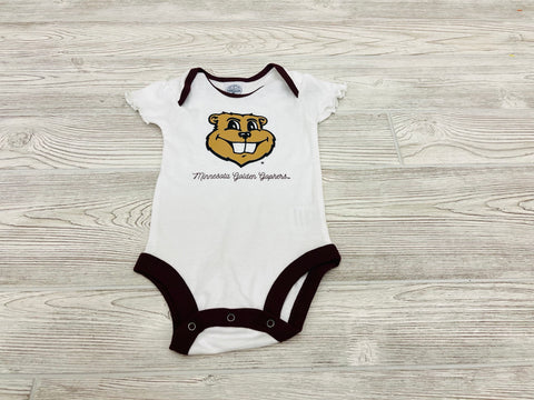 Rivalry Threads Minnesota Golden Gophers Short Sleeve Onesie