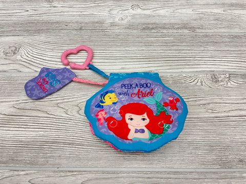 Disney Peek A Boo with Ariel Soft Book