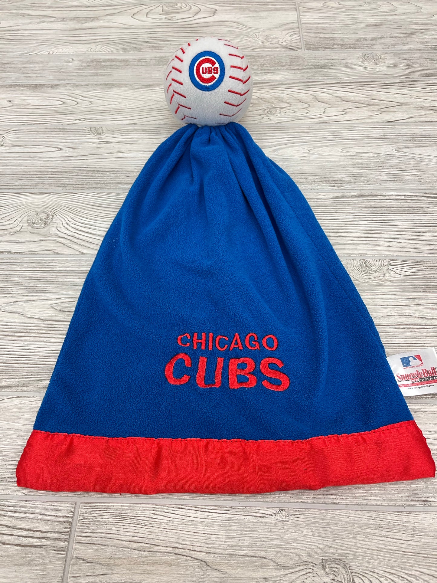 Chicago Cubs Snuggle Ball Security Blanket