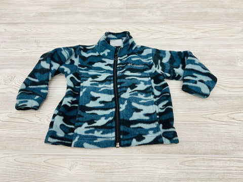 Columbia Boys Camouflage Zip Up Fleece