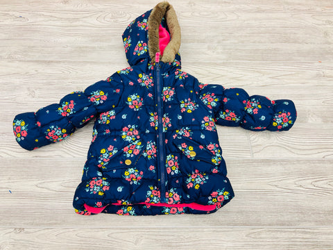 Carter’s Flower Print Winter Coat