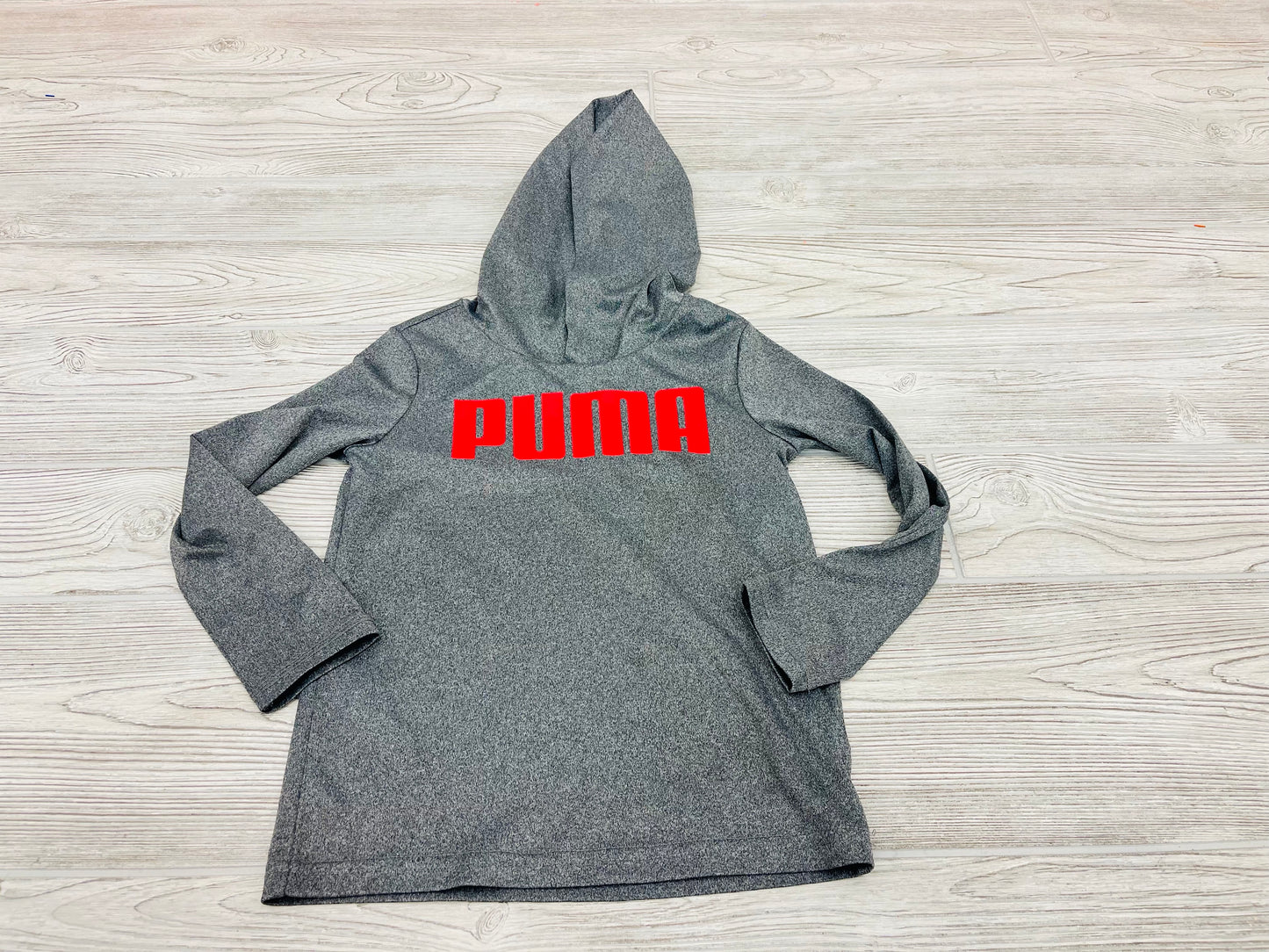 Puma Athletic Hooded Long Sleeve Shirt