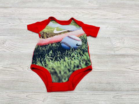 Nike Baseball Print Short Sleeve Shirt
