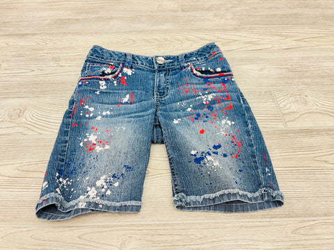 SO Paint Splattered Shorts