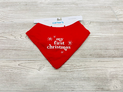Carter’s “My First Christmas” Bandana Bib