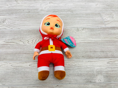 Cry Babies Tiny Cuddles Santa Baby