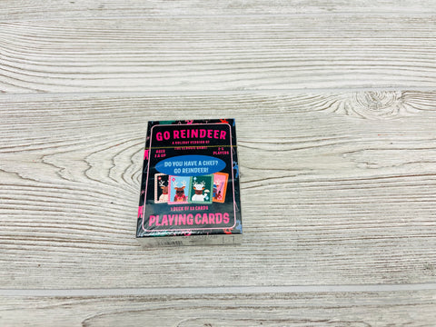 Go Reindeer Playing Cards