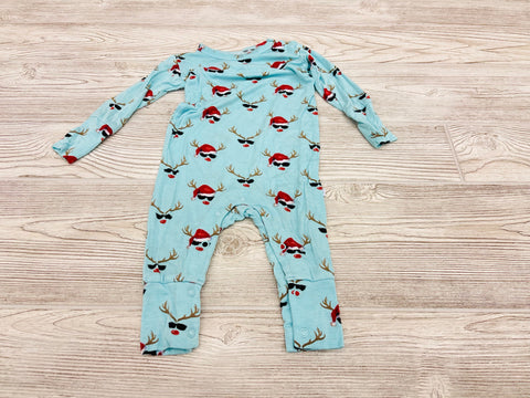 Posh Peanut Reindeer Print Sleeper
