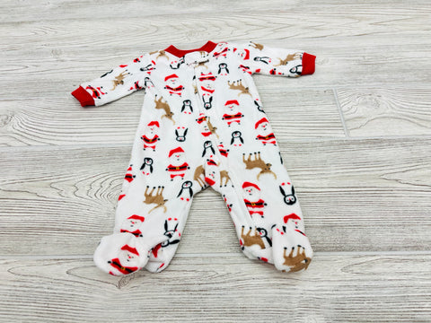 Simple Joys by Carter’s Christmas Zip Up Fleece Pajama