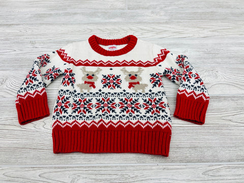 Holiday Time Reindeer Christmas Sweater