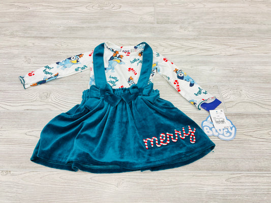 Bluey Merry Two Piece Christmas Outfit