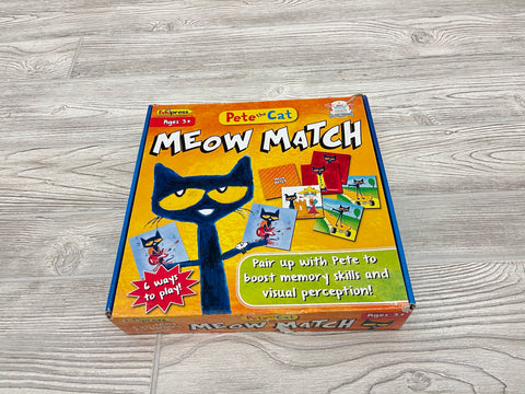 Pete the Cat Meow Match