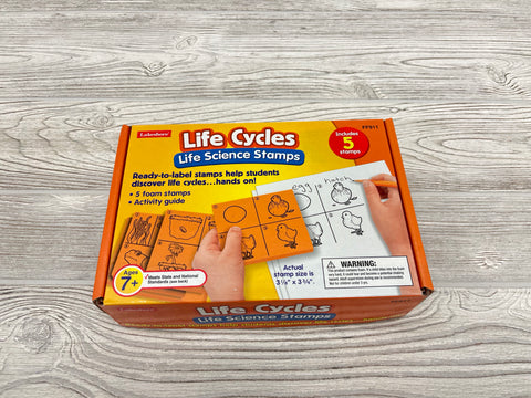 Lakeshore Life Cycles Life Science Stamps