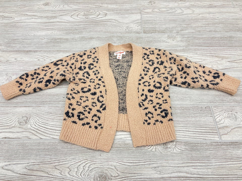 Cat & Jack Leopard Print Cardigan