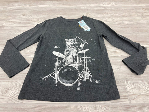 Cat & Jack Cat Graphic Long Sleeve Shirt