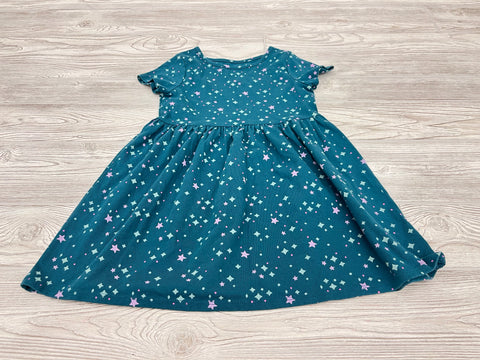 Cat & Jack Star Print Short Sleeve Dress