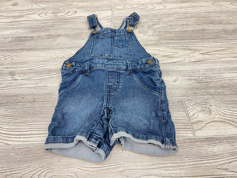 OshKosh Denim Shorts Overalls