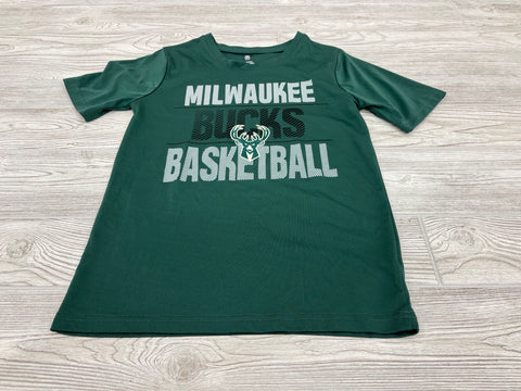 NBA Milwaukee Bucks Basketball Athletic Short Sleeve Shirt