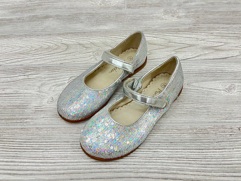 Mini Boden Glitter Flats