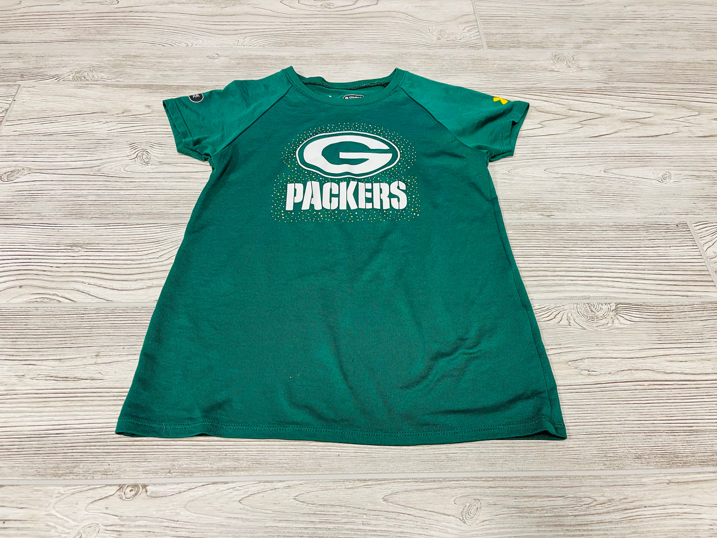 Under Armour Green Bay Packers Athletic Short Sleeve Shirt