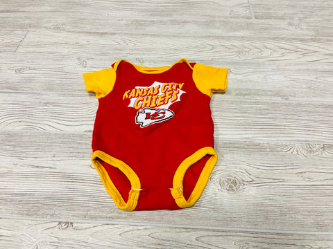NFL Team Apparel Kansas City Chiefs Short Sleeve Onesie