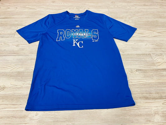 Majestic Kansas City Royals Athletic Short Sleeve Shirt