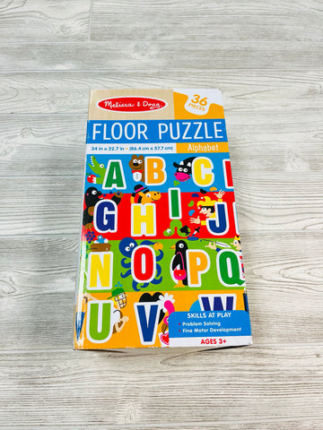 Melissa & Doug Alphabet Floor Puzzle
