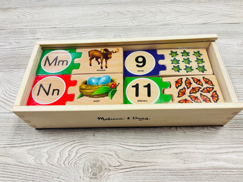 Melissa & Doug Self Correcting Numbers Puzzle 1-20
