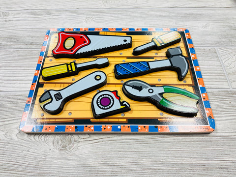 Melissa & Doug Chunky Puzzle - Tools