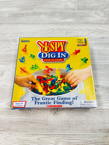 I Spy Dig In Find-It Game