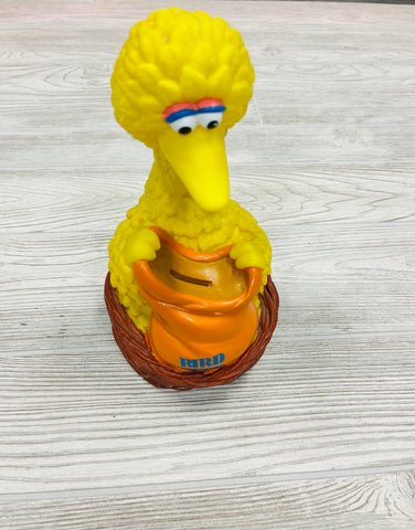 Vintage Sesame Street Big Bird Coin Bank
