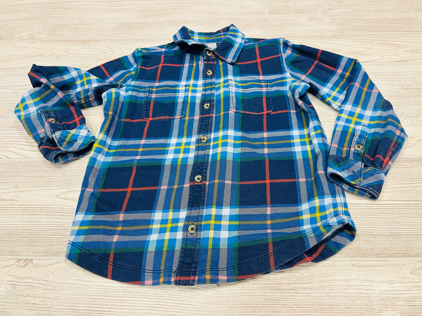 HannaAndersson Long Sleeve Button Down Shirt
