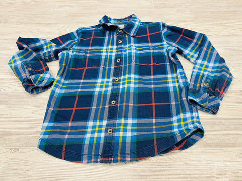 HannaAndersson Long Sleeve Button Down Shirt