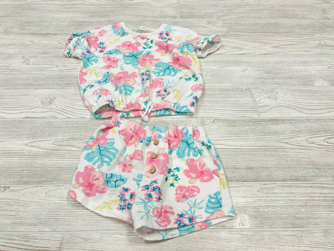 Jessica Simpson Flower Print Outfit