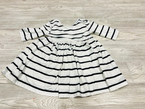 Mila & Rose Striped Long Sleeve Dress