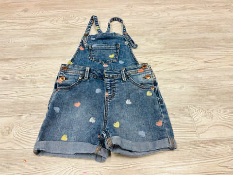 Cat & Jack Super Stretch Heart Print Shortalls