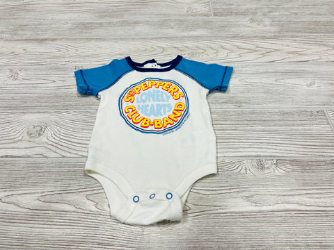 Lyrics By Lennon & McCartney Sgt Peppers Short Sleeve Onesie