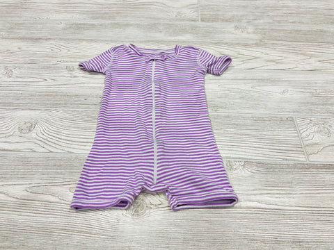 Primary Striped Zip Up Pajama