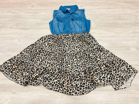 Bonnie Jean Leopard Print Dress