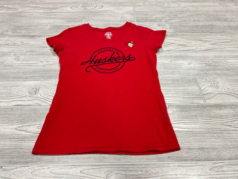 Rivalry Threads Nebraska Huskers V-Neck Short Sleeve Shirt