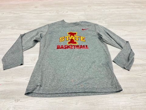 Nike Iowa State Basketball Athletic Long Sleeve Shirt