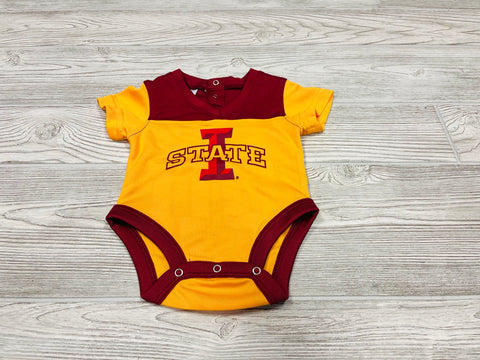Rivalry Threads Iowa State Jersey Short Sleeve Onesie